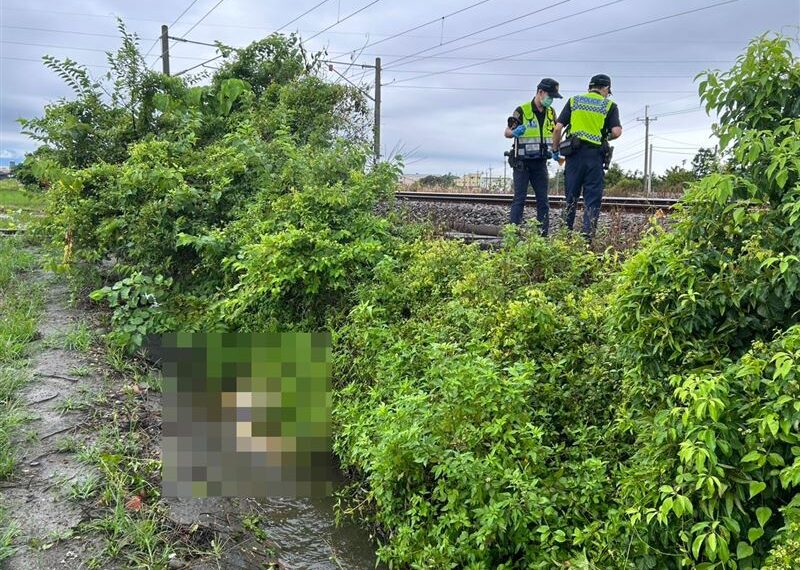 台灣新聞通訊社-台鐵死亡事故！男子闖鐵道遭「火車撞飛百米」墜水溝　傷重搶救不治