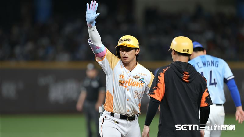 台灣新聞通訊社-中職/喬登6局無失分好投!陳傑憲板凳出發3安4打點 猛獅8:0完封悍將