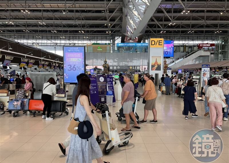 台灣新聞通訊社-不帶現金!台旅客赴泰遭抽查遣返 網曝慘痛教訓