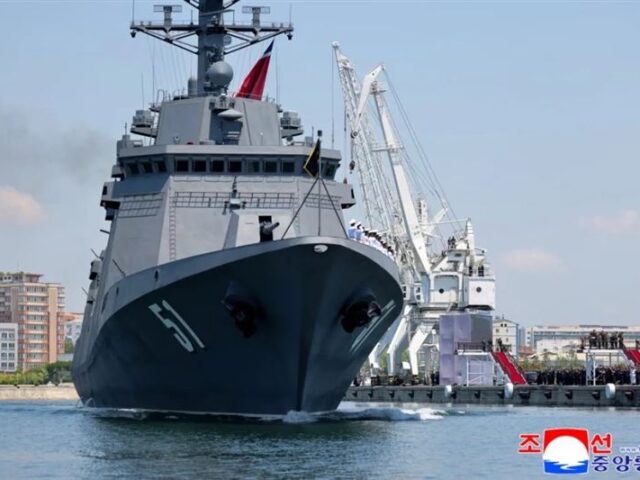 台灣新聞通訊社-北韓海軍邁向核武化　金正恩：未來5年每年建2艘軍艦