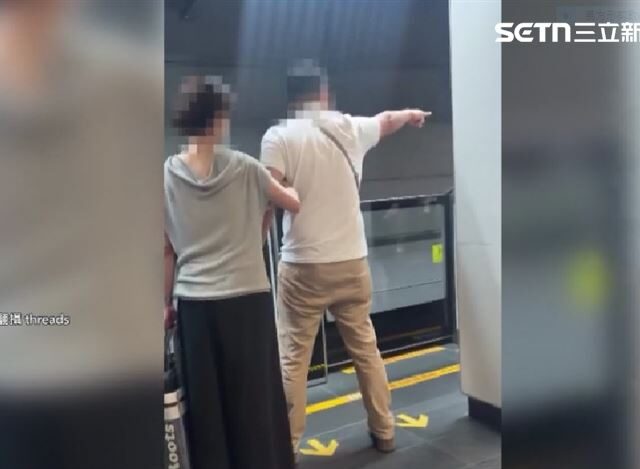 台灣新聞通訊社-手機掉高鐵軌道嫌處理慢　乘客咆哮保全：你跳下去撿啊