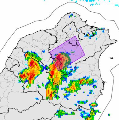 台灣新聞通訊社-快訊/北北桃小心大雷雨!5區域發布暴雨通報