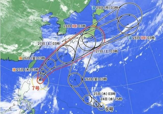 台灣新聞通訊社-雙颱夾擊梅雨鋒面！日本大雨恐延續至27日　6縣發布避難指示