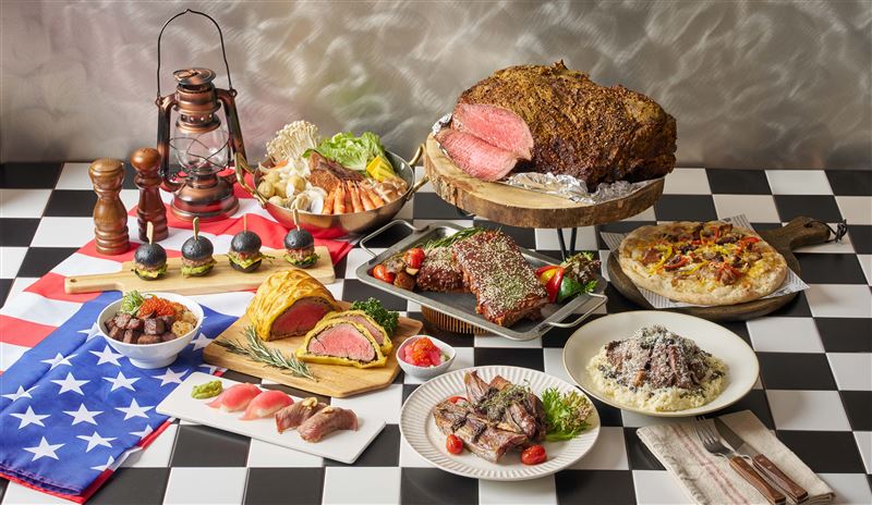 台灣新聞通訊社-肉控必衝！超人氣Buffet敘日「仲夏美牛饗肉節」　加碼戶外燒烤吧