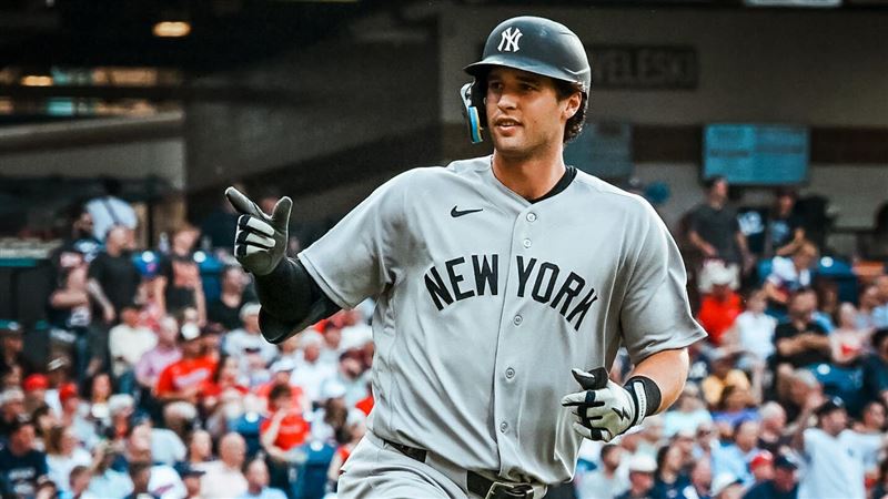 台灣新聞通訊社-MLB／「左打法官」2度升大聯盟炸首轟　443呎怪力彈超越賈吉創洋基紀錄