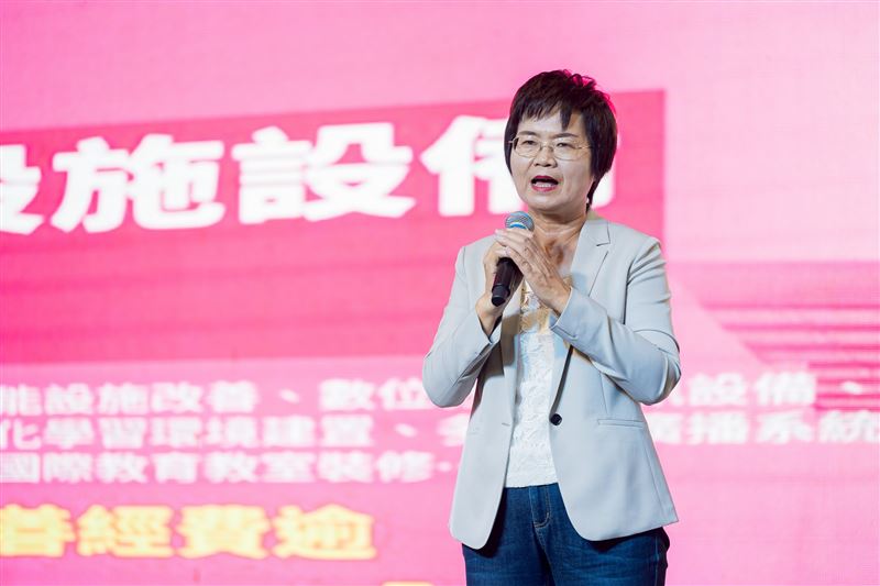 台灣新聞通訊社-民進黨「台灣好生活」說明會彰化場 陳素月:打造安心、宜居的城市願景