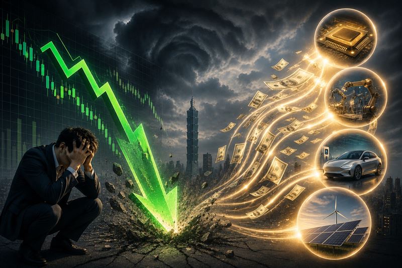台灣新聞通訊社-記憶體鬼故事狂襲 聯準會升息恐慌!分析師林漢偉揭抄底三部曲