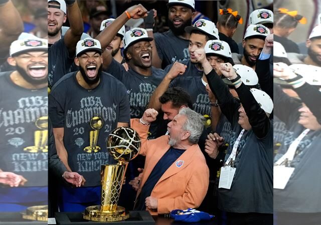 台灣新聞通訊社-NBA／尼克隊接受白宮邀請　老闆杜蘭挺好友川普！成首支訪華府NBA冠軍