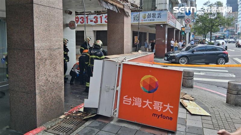 台灣新聞通訊社-新聞幕後/招牌又砸落傷人!全台空中殺機1年破千件 戴雲發籲建立1機制
