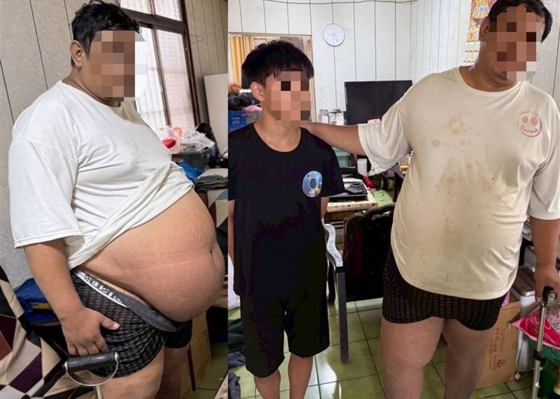 台灣新聞通訊社-獨家/來不及陪兒到18歲!肝硬化巨肚爸逝 13歲孝子感應奔回家驚見父屍