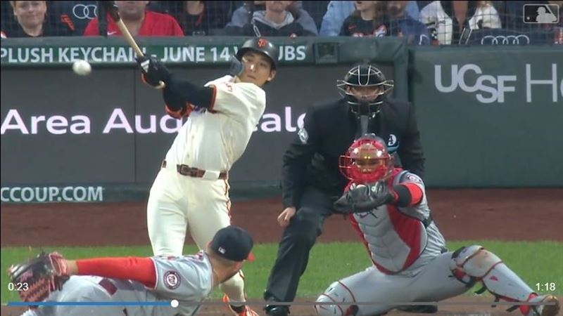 台灣新聞通訊社-MLB／「風之孫」李政厚連4打席敲安　連16場比賽擊出安打