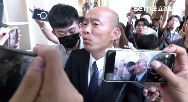 台灣新聞通訊社-怕得罪中共?被爆訪英期間拒見IPAC 韓國瑜稱「聽不太懂」:都按表操課