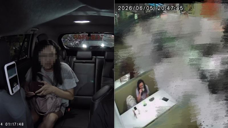 台灣新聞通訊社-不只搭霸王計程車!女被起底同天微風南山「吃霸王餐」 惡劣手法全曝