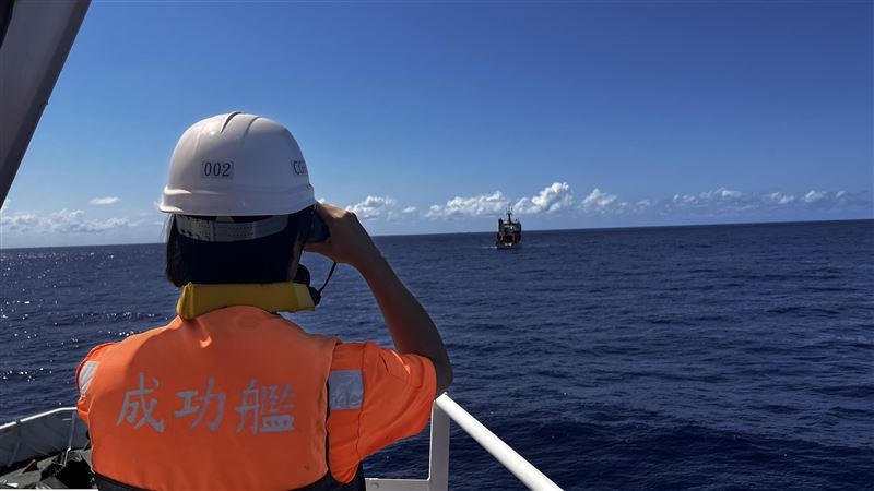 台灣新聞通訊社-中國海警硬拗東部巡查！海委會怒打臉：沒統治過台灣少來吃豆腐