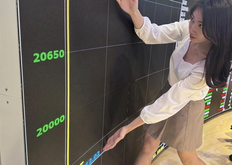 台灣新聞通訊社-黑色星期五台股失守45K？　萬綠叢中一點紅是它