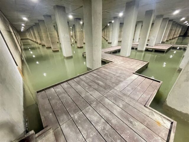 台灣新聞通訊社-桃園「地下宮殿」防災爆紅！內行教進入方法　真正始祖內部曝光