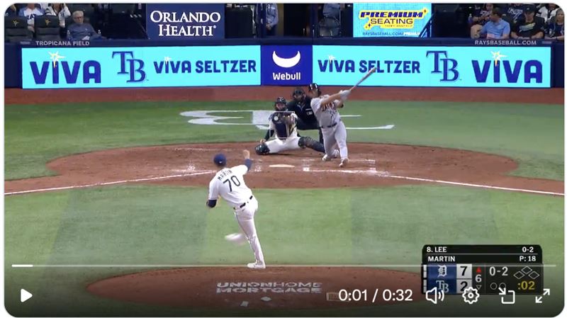 台灣新聞通訊社-MLB/確定非場內二壘打 李灝宇等36天炸裂第2轟!激情吶喊「Let’s Go」