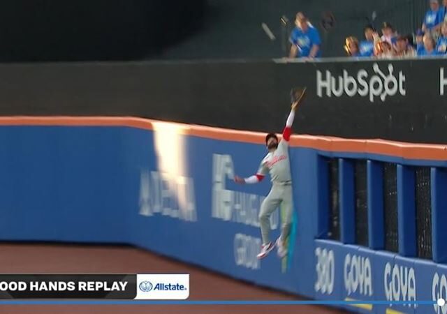 台灣新聞通訊社-MLB／神扯美技接回全壘打　索托逆轉2分砲沒了！大都會1分輸球