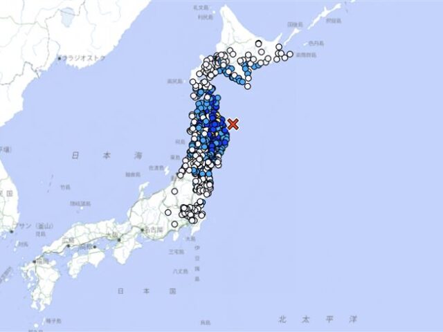 台灣新聞通訊社-快訊／日本地牛再翻身！岩手縣清晨「規模6.1地震」　東北震感明顯