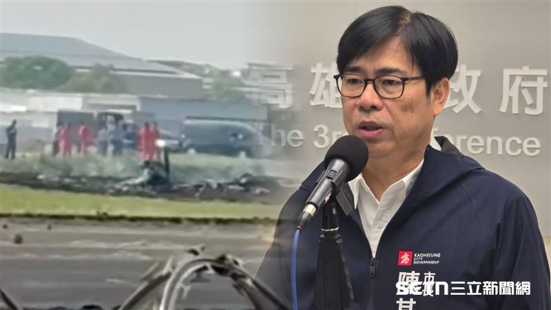 台灣新聞通訊社-快訊/空軍T-34教練機失事…2飛官殉職!陳其邁慟發聲