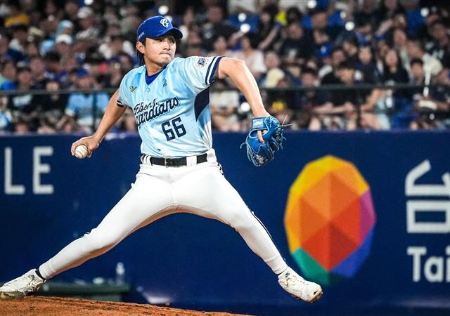 台灣新聞通訊社-中職／中職史上第5人！李東洺上半季奪10勝　7局失2分好投隊友火力相挺