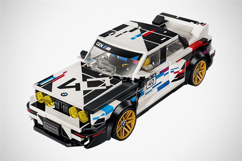 台灣新聞通訊社-經典BMW E30 M3回歸!樂高358片積木重現熱血魂