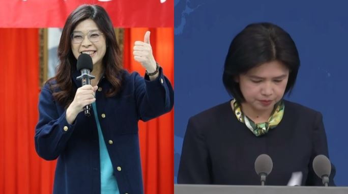 台灣新聞通訊社-難到連朱鳳蓮也當機？！被問「鄭麗文訪美底線」　國台辦狂翻小本本10秒
