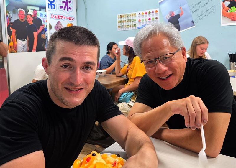台灣新聞通訊社-知名播客Lex Fridman在台！跟著黃仁勳探索台灣　驚呼他根本是搖滾巨星