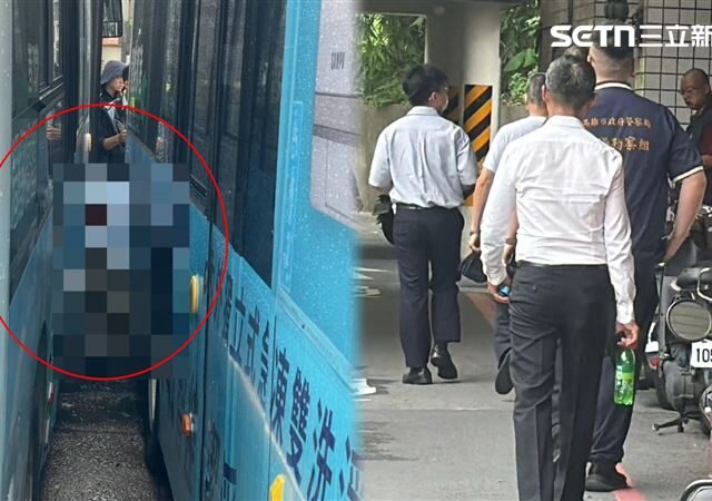 台灣新聞通訊社-煞車沒拉…高雄司機遭2客運夾心亡！哥悲認屍「質疑生前10秒」