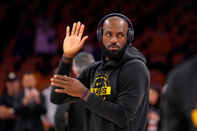 台灣新聞通訊社-快訊》詹姆斯確定離開湖人隊!NBA自由市場震撼彈