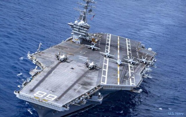 台灣新聞通訊社-MQ-25A「魟魚無人加油機」登「尼米茲號」 揭美艦載機聯隊未來樣貌