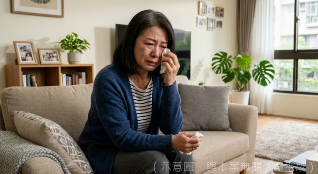 台灣新聞通訊社-我成年了不用妳管!養女離家搞失蹤 討債找上門養母心寒
