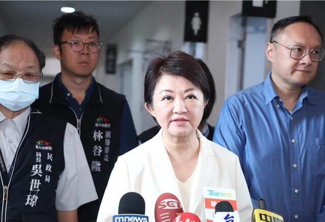 台灣新聞通訊社-中選會主委將來訪 盧秀燕罕見拋劇本：倒閣成功併大選