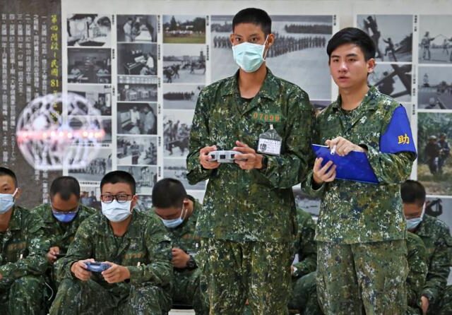 台灣新聞通訊社-三軍九校院聯合入伍訓練 無人機首列評鑑 奠定科技作戰根基