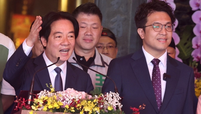 台灣新聞通訊社-賴清德點名內湖淹水要檢討 陳鳳馨爆可能幫沈伯洋敗票