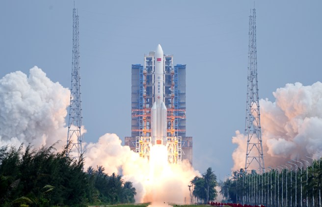 台灣新聞通訊社-遠遠甩開美!陸衛星發動機狂飆14小時破紀錄發揮重大功效