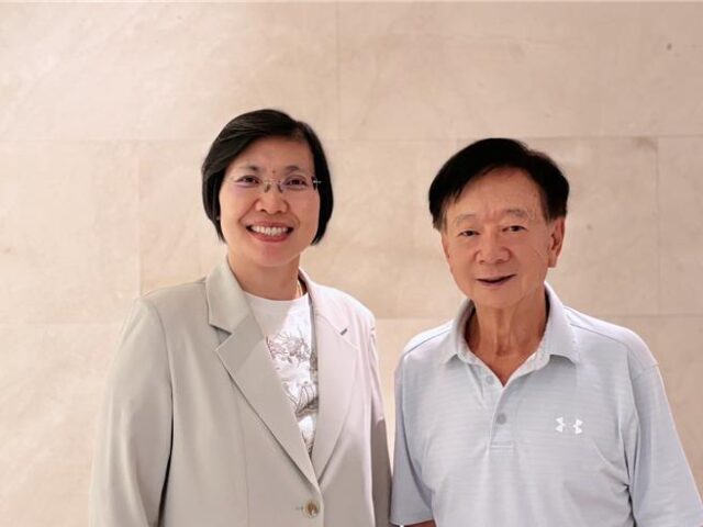 台灣新聞通訊社-「交大幫」幫忙  徐欣瑩請益學長宣明智  談高科技城市賦能