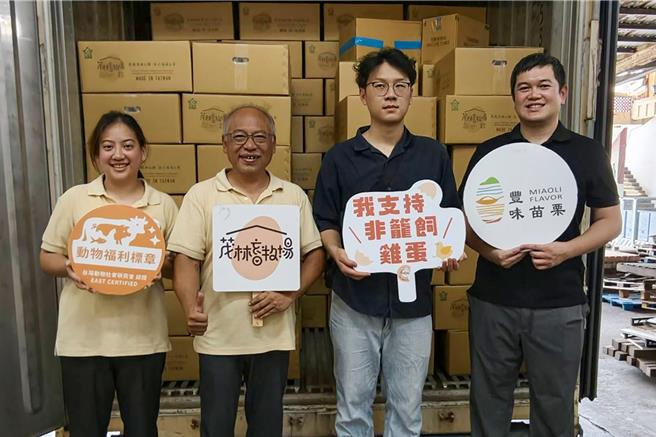 台灣新聞通訊社-苗栗造橋之光!「這款雞蛋」猛銷帛琉 狂賣77萬顆