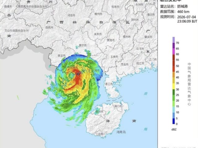 台灣新聞通訊社-地獄歸來！梅莎颱風近海爆發性增強達輕颱上限 陸氣象單位：恐爆發洪水