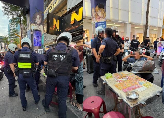 台灣新聞通訊社-西門町搶整疊彩券！輪椅伯「氣到流淚」 網友幫發文緝凶