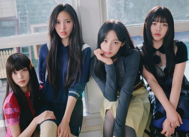 台灣新聞通訊社-NewJeans 4周年4成員同框 Danielle唯一遭解約罕見發聲