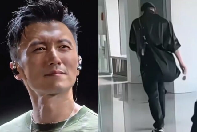 台灣新聞通訊社-謝霆鋒喪父後首露面！全身黑裝低頭現蹤機場　傳承謝賢精神