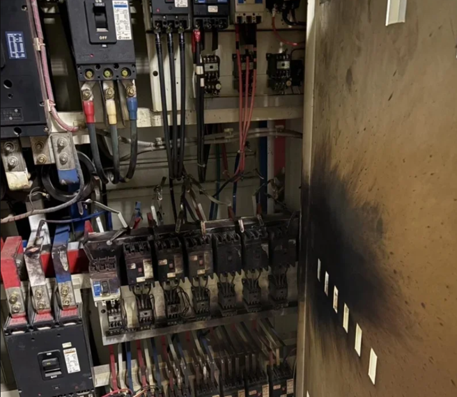 台灣新聞通訊社-修電器遭380伏特電擊!台中男眼睛睜不開 臉、手電灼傷送醫