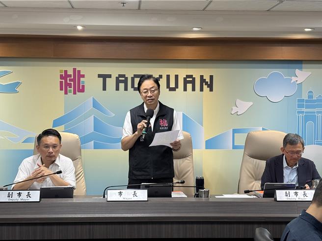 台灣新聞通訊社-桃園豪雨考驗!7區時雨量破60毫米仍守住 張善政曝防汛關鍵