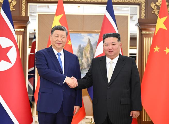 台灣新聞通訊社-習近平向金正恩致感謝電 盼推動中朝關係長期穩定發展