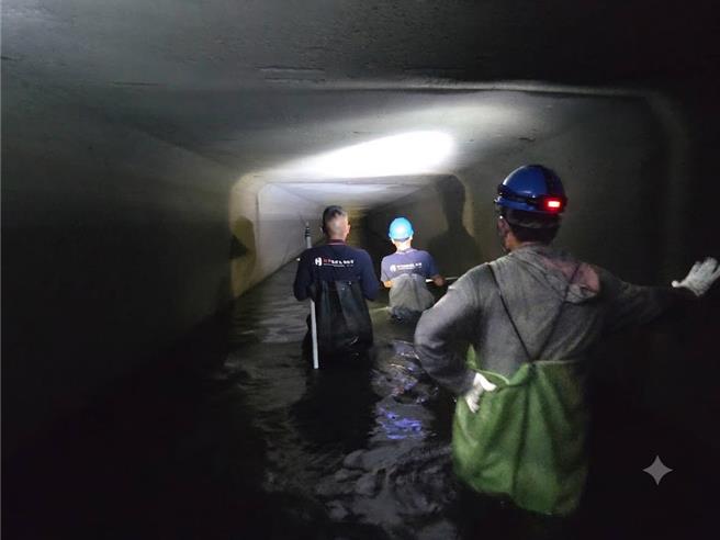 台灣新聞通訊社-備戰巴威颱風 南市鎖定淹水熱點清淤下水道