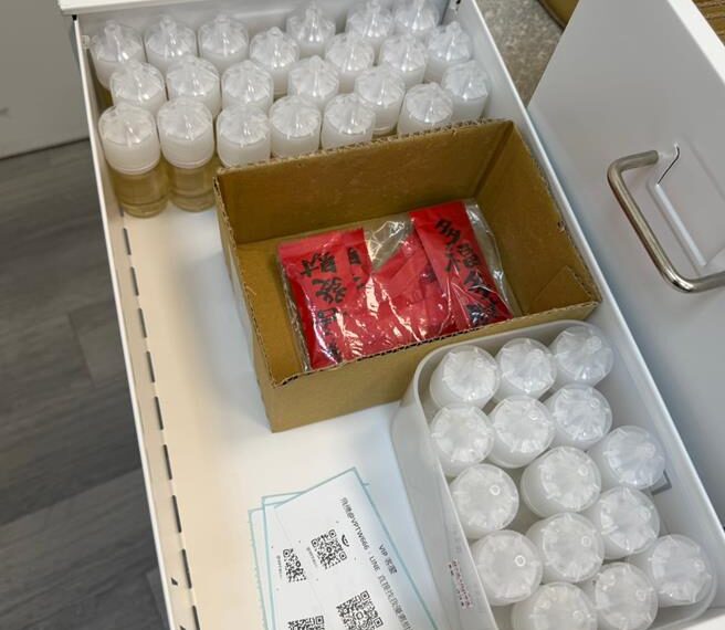 台灣新聞通訊社-毒販囂張上網打廣告!竹市刑大順藤摸瓜逮人 查扣依托咪酯煙油、成品