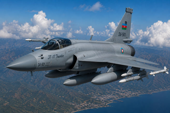 台灣新聞通訊社-亞塞拜然正式服役JF-17戰機 中巴軍機挑戰俄製市場