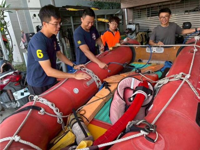 台灣新聞通訊社-強烈颱風巴威來勢洶洶 南市消防局籲做好防範