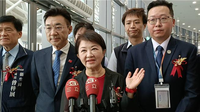 台灣新聞通訊社-無人機加碼500億 盧秀燕喊「3 hold住」力挺:走在世界尖端